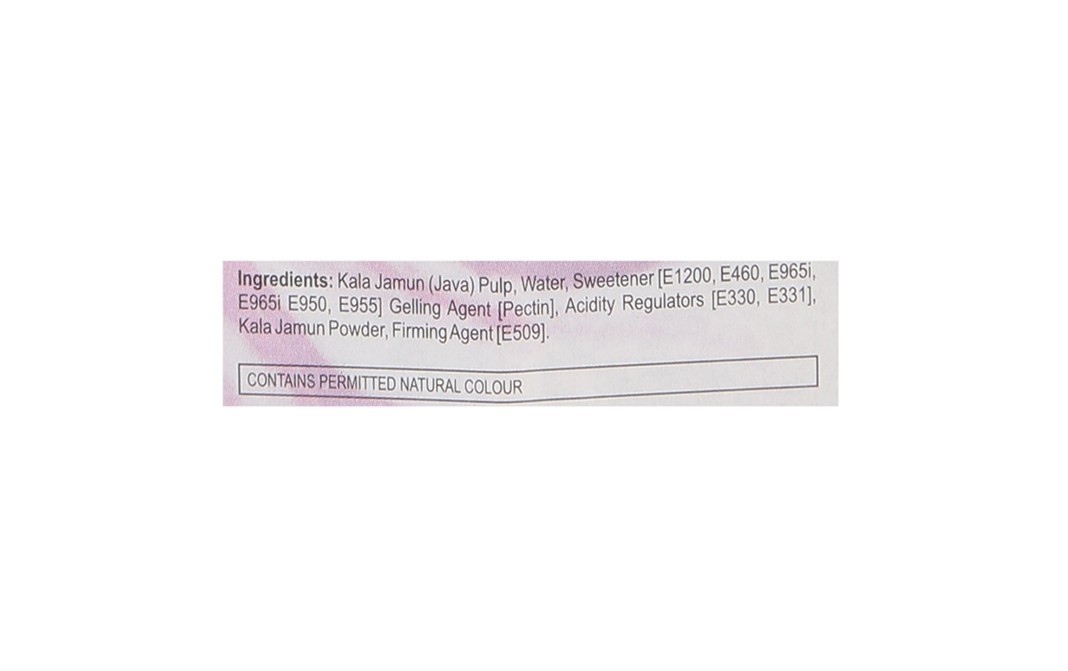 Sugarless Bliss Sugar Free Kala Jamun Jam    Glass Jar  300 grams